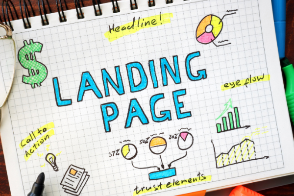landing page