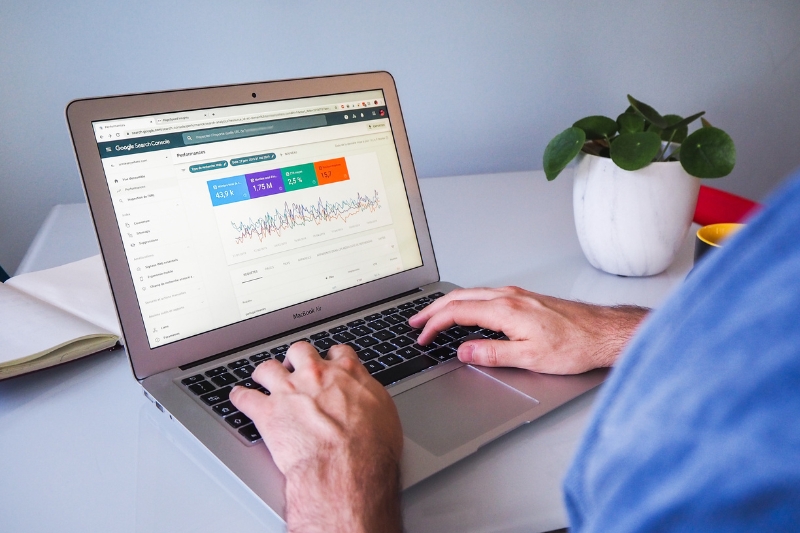 An image of a person running seo agency in melbourne
