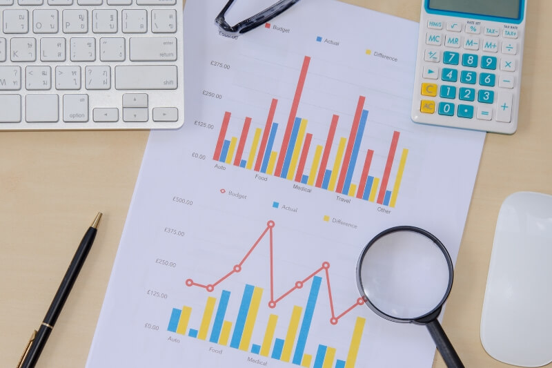 An image of a document with strategy for building links for seo