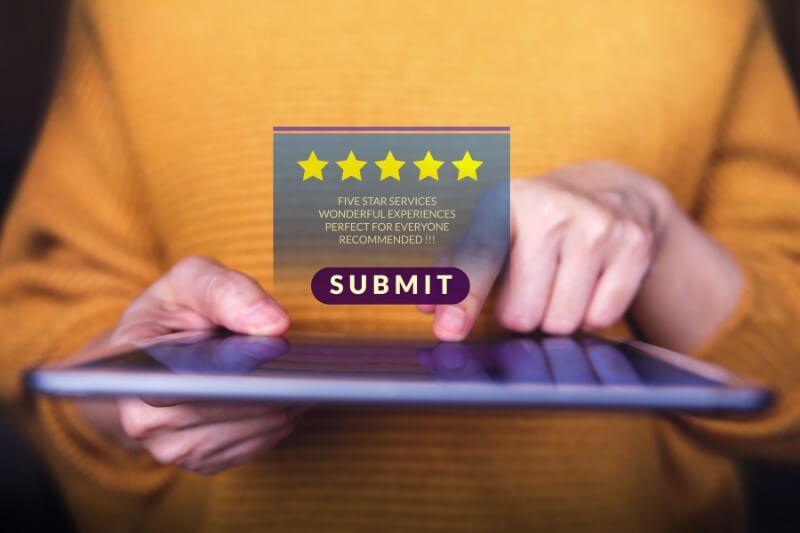 An image of well designed website.
