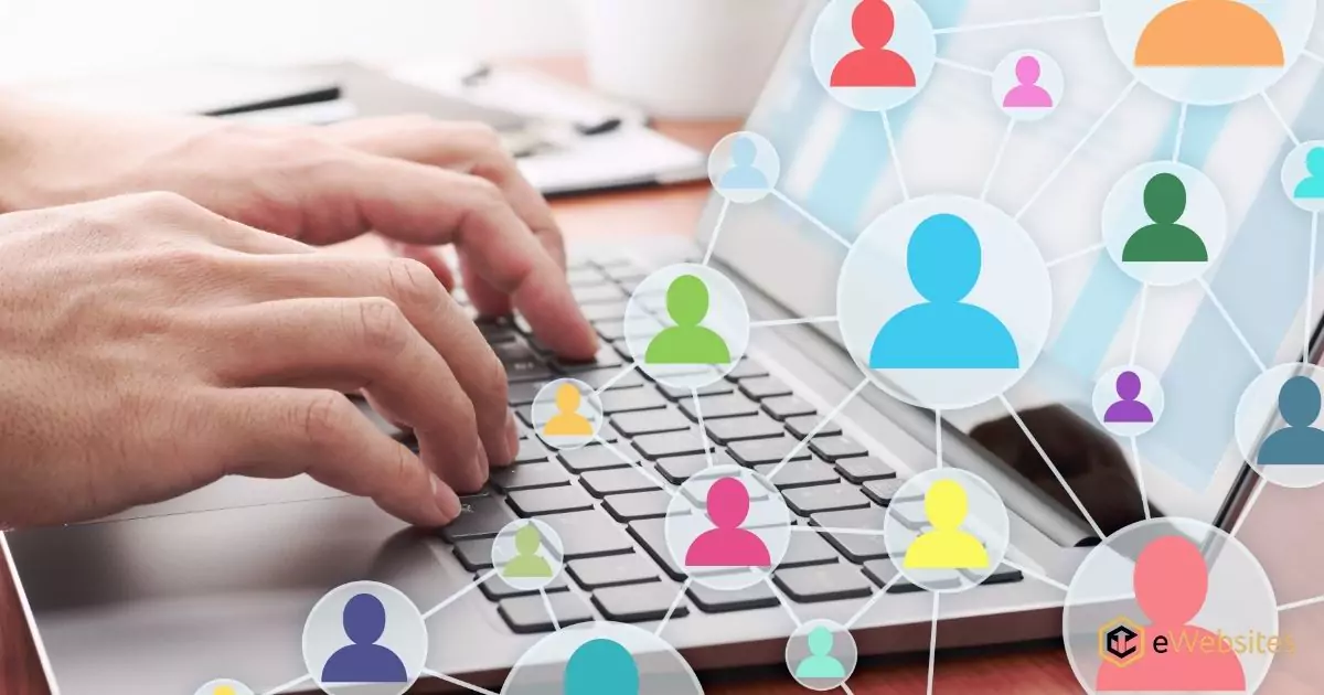 image of an engaging the local community online