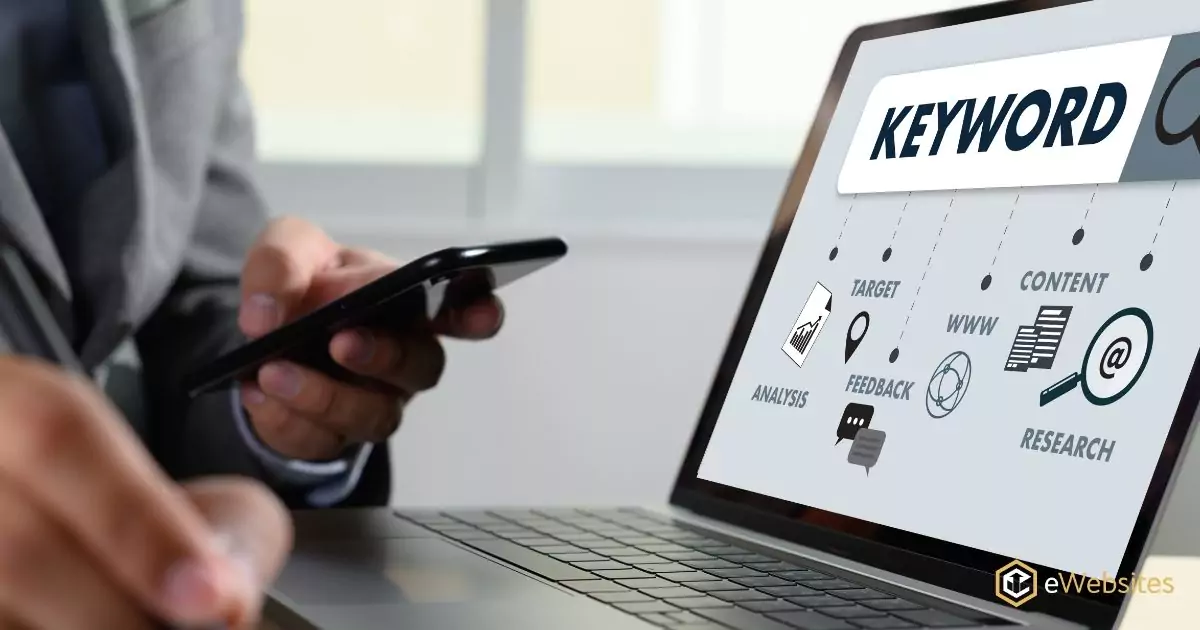 image of an identifying relevant local keywords