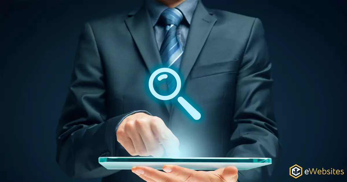 Illustration of SEO tools and analytics