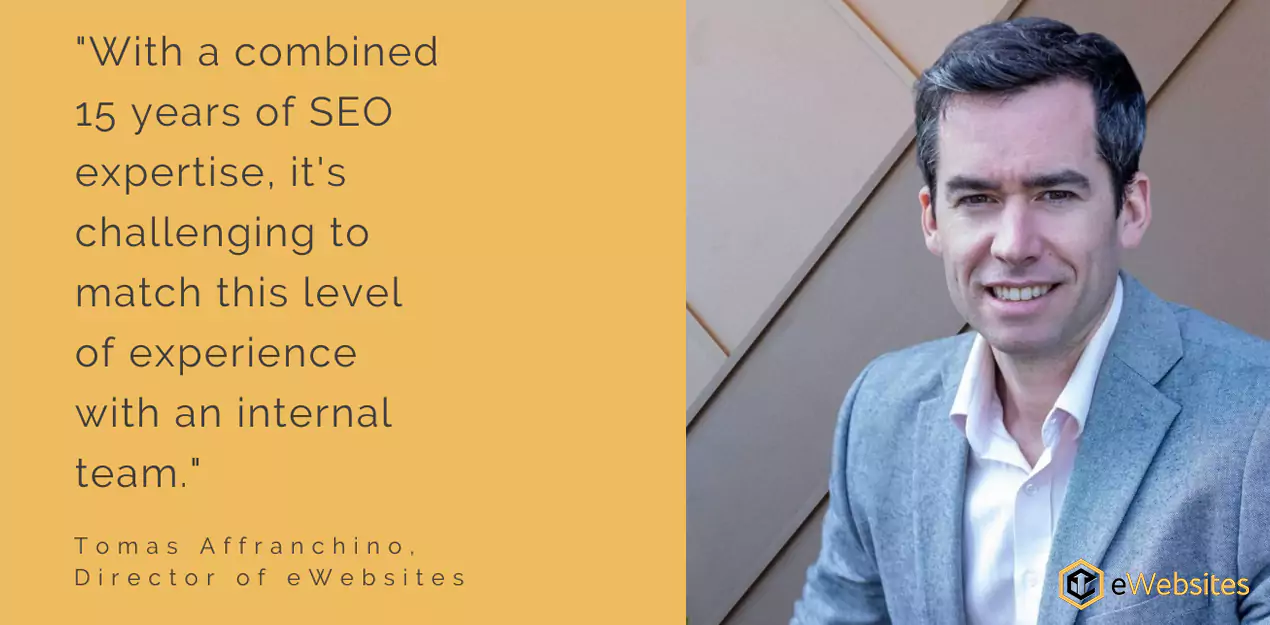 quote from the director of eWebsites