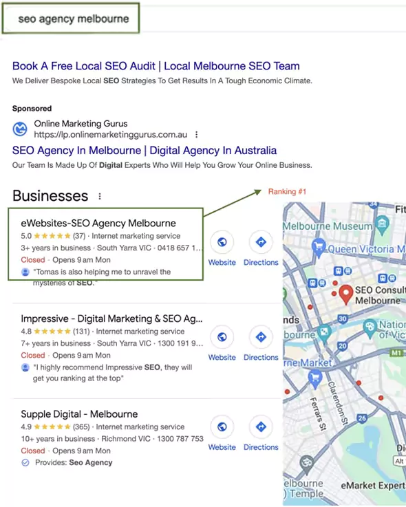 local seo agency canberra